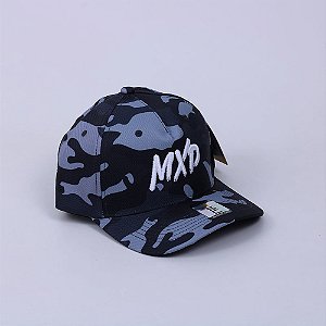 Boné Snapback MXD Conceito Unissex Camuflado Cinza