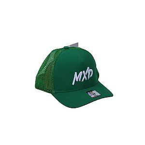 Boné Trucker MXD Conceito Unissex Verde Bandeira