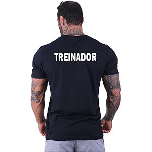 Camiseta Tradicional Estampa Universitária Faculdade Curso Treinador Costas