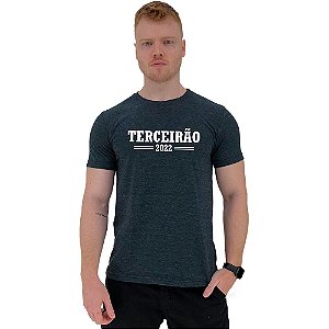 Camiseta Tradicional Estampa Universitária Faculdade Curso Terceirão