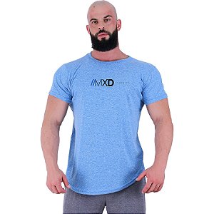 Camiseta Longline BENETTON Masculina MXD Conceito Azul Bebê