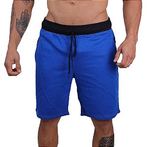 Bermuda Masculina  Moletom MXD Conceito Azul Céu