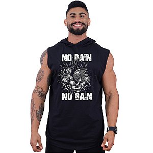 Regata Longline com Touca MXD Conceito No Pain No Gain Arms