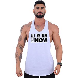 Regata Longline Super Cavada Masculina MXD Conceito All We Have Is Now