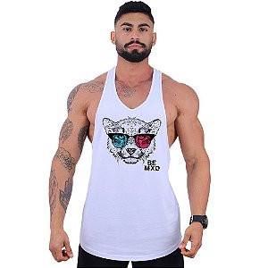 Regata Longline Super Cavada Masculina MXD Conceito Cheetah