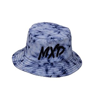 Bucket MXD Conceito Unissex Branco Manchado Azul