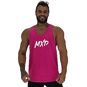 Regata Cavada Masculina MXD Conceito Pink