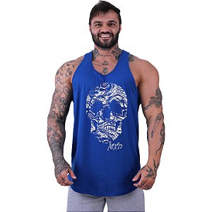 Regata Longline Masculina MXD Conceito Caveira Liquida