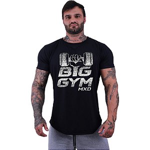 Camiseta Longline Masculina Manga Curta MXD Conceito Big Gym Halter