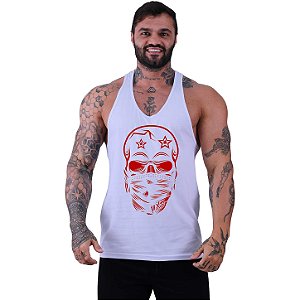 Regata Cavada Masculina MXD Conceito Mask Skull