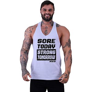 Regata Cavada Masculina MXD Conceito Sore Today Strong Tomorrow