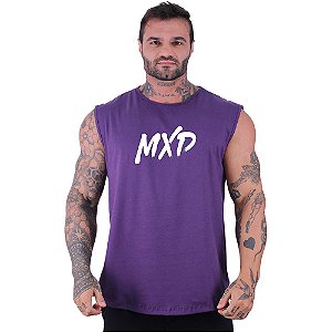 Regata Machão Longline Sem Manga MXD Conceito MXD Pincelado