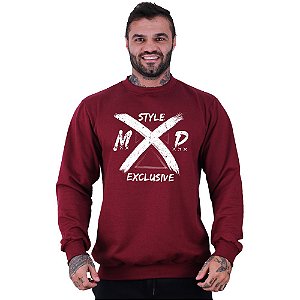 Blusa Moletom Basic Masculina MXD Conceito Sem Touca Cacique Musculoso -  MXD Conceito