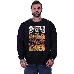Blusa Moletom Basic Masculina MXD Conceito Sem Touca Beach Dream