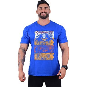 Camiseta Tradicional Masculina Manga Curta MXD Conceito Palm Island