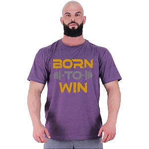 Camiseta Tradicional Manga Curta MXD Conceito Born To Win