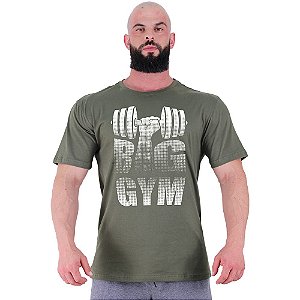 Camiseta Tradicional Masculina Manga Curta MXD Conceito Big Gym