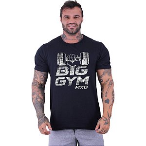 Camiseta Tradicional Masculina Manga Curta MXD Conceito Big Gym