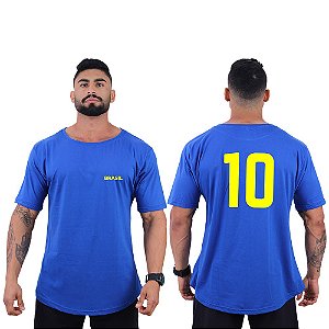 Camiseta Morcegão Masculina MXD Conceito Brasil e Número Dez