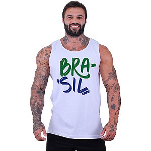 Regata Clássica Masculina MXD Conceito Brasil Pincelado