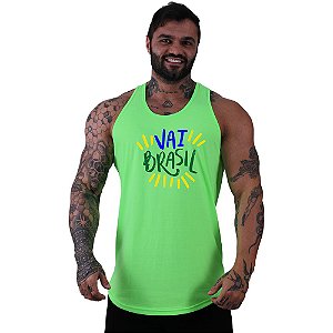 Regata Longline Masculina MXD Conceito Vai Brasil