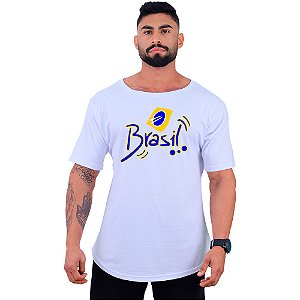 Camiseta Morcegão Masculina MXD Conceito Brasil Estilizado