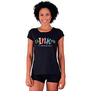 Camiseta Babylook Feminina MXD Conceito Camiseta Babylook Feminina MXD Conceito