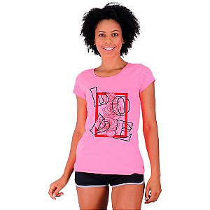 Camiseta Babylook Feminina MXD Conceito Love