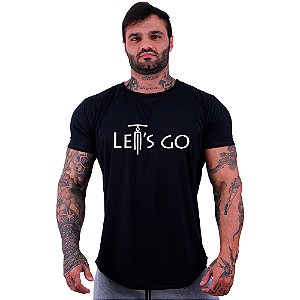 Camiseta Longline MXD Conceito MTB Mountain Bike Let's Go