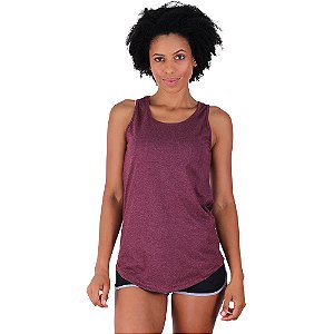 Regata Longline Feminina MXD Conceito Mescla Bordo Básico