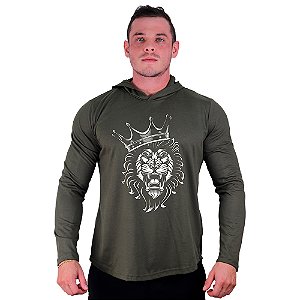 Camiseta Manga Longa Longline Com Touca MXD Conceito Sore Today Strong -  MXDAtacado