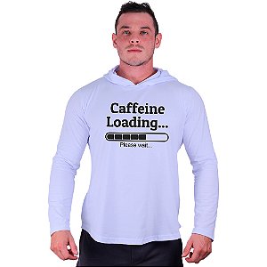 Camiseta Manga Longa Longline Com Touca MXD Conceito Caffe Loading