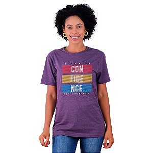 Camiseta Tradicional Manga Curta MXD Conceito Confidence