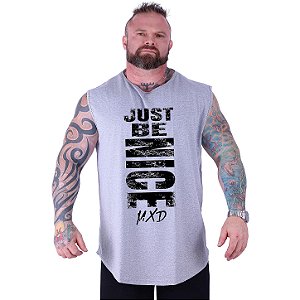 Regata Machão Longline Estampada Sem Manga Plus Size MXD Conceito Just Be Nice