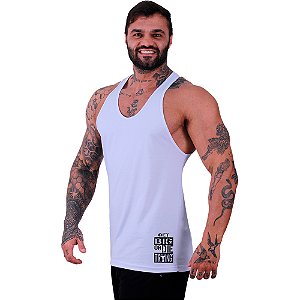 Regata Cavada Estampa Lateral Masculina MXD Conceito Get Big or Die Traing