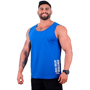 Regata Clássica Estampa Lateral Masculina MXD Conceito Do not Disturb