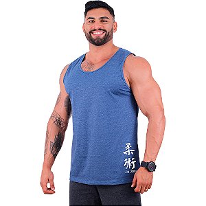 Regata Clássica Estampa Lateral Masculina MXD Conceito Jiu Jitsu