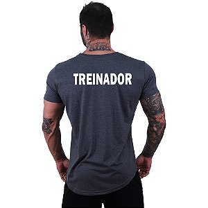 Camiseta Longline Estampa Treinador