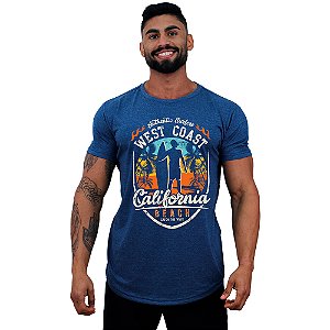 Camiseta Longline Manga Curta MXD Conceito West Coast California SURF