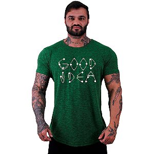 Camiseta Longline Manga Curta MXD Conceito Good Ideia Clips