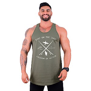 Regata Longline Masculina MXD Conceito SURF On the Shop Freedom Of Action