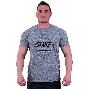 Camiseta Tradicional Masculina Manga Curta MXD Conceito SURF Uma Prancha