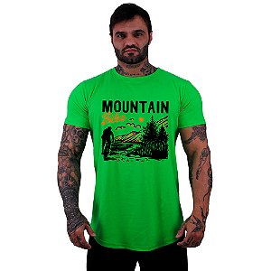 Camiseta Longline Masculina MXD Conceito MTB Mountain Bike Sport