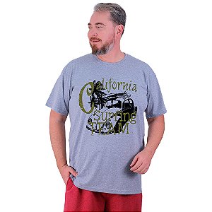 Camiseta Plus Size Tradicional Manga Curta MXD Conceito California Surfing Team