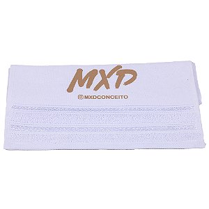 Toalha de Rosto de Academia e Lavabo MXD Conceito Multi-Uso Branca