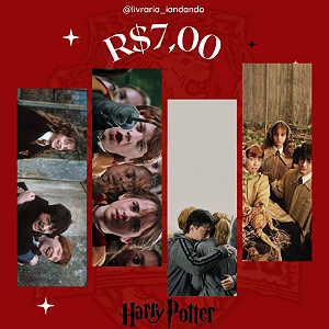 Kit marcadores de páginas Harry Potter