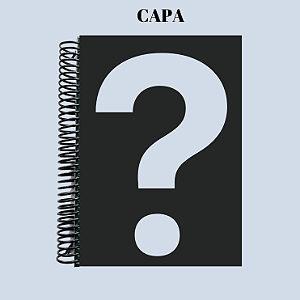 Caderno personalizado  ESCOLHA SUA CAPA (Tamanho A5)