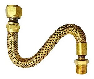 Mangueira Flexível Gás 40cm  1/2" x 1/2"  (40cm)