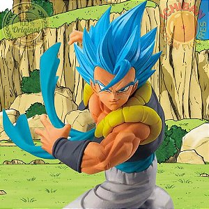 GOGETA SSJ BLUE CHOSENSHIRETSUDEN BANPRESTO 100% ORIGINAL LACRADO
