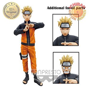 UZUMAKI NARUTO GRANDISTA NERO 100% ORIGINAL LACRADO